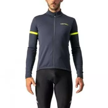 Веломайка Castelli FONDO 2 FZ, длинный рукав, черный, 4521513