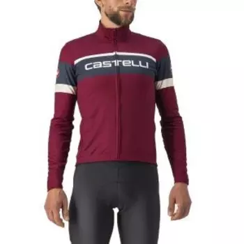 Веломайка Castelli PASSISTA, длинный рукав, бордовый, 4522522