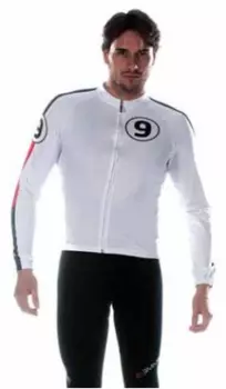 Веломайка длинный рукав Biemme B-Madison, белый, A14D1022M