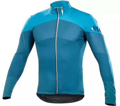 Веломайка длинный рукав MAVIC COSMIC PRO WIND, голубой, 398108, 2018