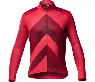 Веломайка длинный рукав MAVIC Сosmic Graphic, красный, 2020