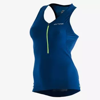 Веломайка для триатлона Orca 226 Perform Tri Top Sleeveless, женская, синий, 2021, KP55 (Размер: XS)