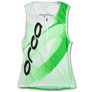 Веломайка для триатлона Orca 226 Print Tri Tank 2016, черный/зеленый, FVD4 (Размер XL)