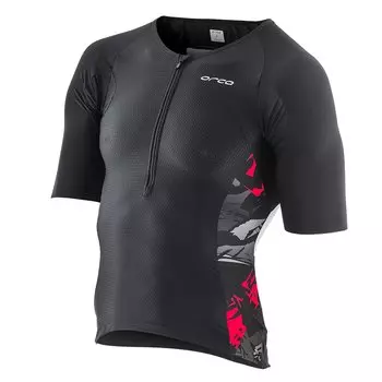 Веломайка для триатлона Orca 226 Tri Jersey 2018, черный/красный, HVDE (Размер S)