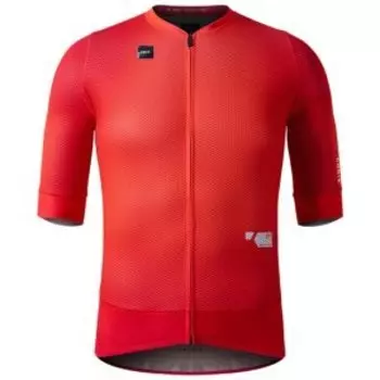 Веломайка GOBIK CARRERA 2.0 UNISEX CHERRY, короткий рукав, красный, 10-01-056-011