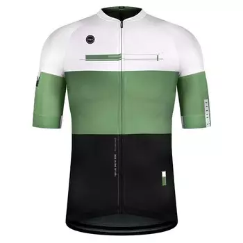 Веломайка GOBIK CX PRO UNISEX FERN, короткий рукав, белый/зеленый/черный, 10-01-001-178 (Размер: S, Цвет: Белый/зеленый/черный)