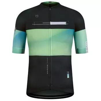 Веломайка GOBIK CX PRO UNISEX FIJI, короткий рукав, черный/зеленый, 10-01-001-174 (Размер: XL, Цвет: Черный/зеленый)