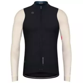 Веломайка GOBIK PACER BLEND MAN TILE BONE, длинный рукав, черный/песочный, 10-01-059-002