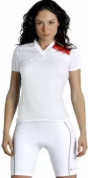 Веломайка короткий рукав Biemme B-FIT Lady, красный белый 2018, A11C2030L (Размер: L)