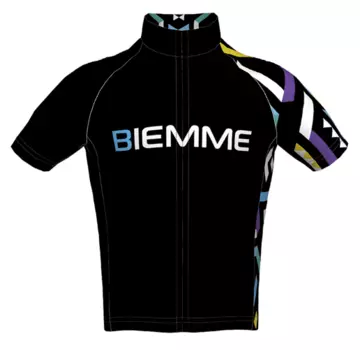 Веломайка короткий рукав Biemme IDENTITY Baby, черный, A12I2112B, 2018