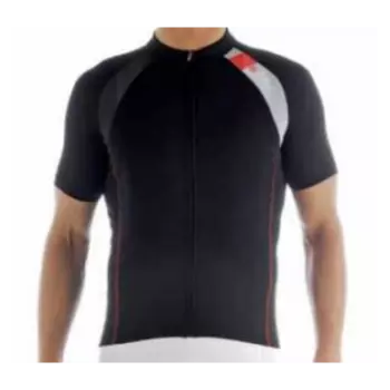 Веломайка короткий рукав Biemme SOUL, черный, 2018, A12C2102M