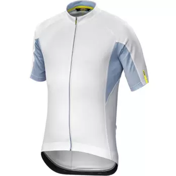 Веломайка короткий рукав MAVIC Aksium, белый/черный, 380361, 2016