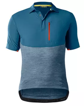 Веломайка короткий рукав MAVIC ALL ROAD, Синий, 401858, 2018