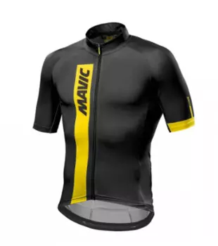Веломайка короткий рукав MAVIC COSMIC, Черный, 393385, 2017