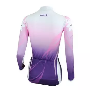 Веломайка Santic, женская, длинный рукав, размер XL (EU-L), пурпурный, C01025XL