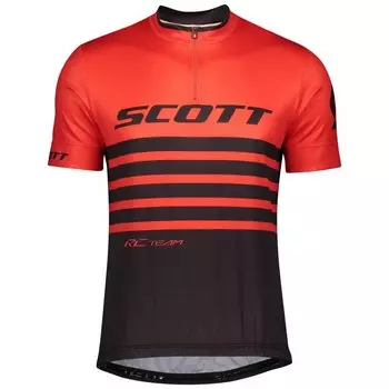 Веломайка SCOTT RC Team 20, короткий рукав, fiery red/black 2020