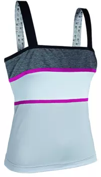 Веломайка-топ женская GSG GAETA, серая, T205/02103, 2017