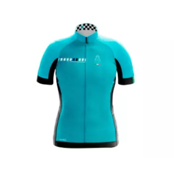 Веломайка VARDENA Procarbon C6 Azzurro, короткий рукав, 2019, B51