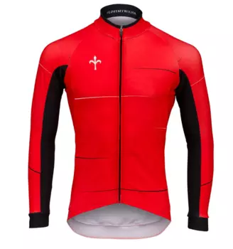 Веломайка Wilier Caivo, длинный рукав, красный, WL279 (Размер: L)