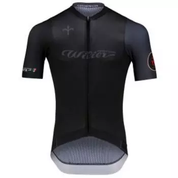 Веломайка Wilier Cycling Club, короткий рукав, черный, WL285