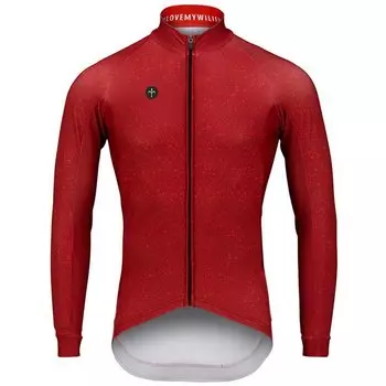 Веломайка Wilier Kosmos, длинный рукав, красный, WL359 (Размер: L, Цвет: красный)