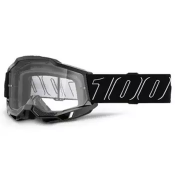 Веломаска 100% Accuri 2 Blackline / Clear, 50013-00047