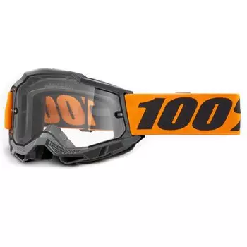 Веломаска 100% Accuri 2 Enduro Moto Orange / Clear, 50015-00009