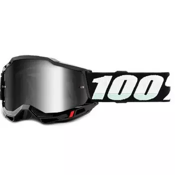 Веломаска 100% Accuri 2 Goggle Sunset / Flash Silver Lens, взрослые, 50221-261-01