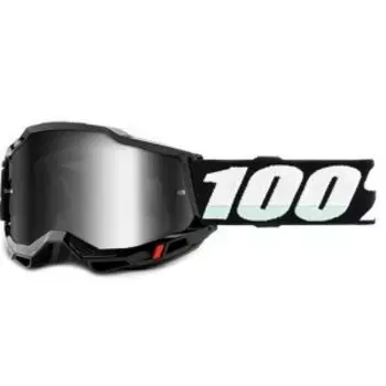 Веломаска 100% Accuri 2 Goggle Sunset / Flash Silver Lens, взрослые, 50221-261-01