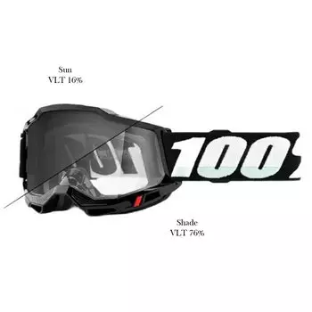 Веломаска 100% Accuri 2 Woods Black / Photochromic, 50023-00002