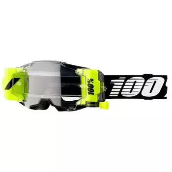 Веломаска 100% Armatic Forecast Black / Clear, 50061-00001