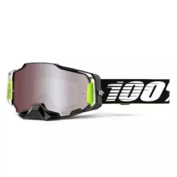 Веломаска 100% Armega Hiper Goggle Racr / Mirror Silver Lens, 50003-00007