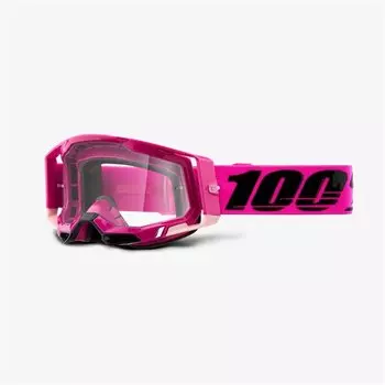 Веломаска 100% Racecraft 2 Goggle Maho / Clear Lens, 50121-101-08