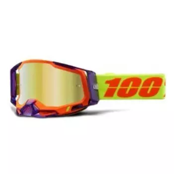 Веломаска 100% Racecraft 2 Goggle Panam / Mirror Gold Lens, 50010-00021