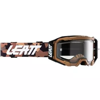 Веломаска Leatt Velocity 5.5 Enduro Stone Clear 83%, 8024070310