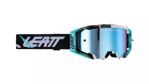 Веломаска Leatt Velocity 5.5 Iriz Acid Tiger Blue UC 26%, 8023020270