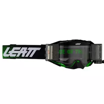 Веломаска Leatt Velocity 6.5 Roll-Off Green Clear 83%, 8025200400