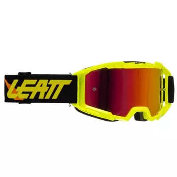 Веломаска Leatt Vizion 3.5 Iriz Lime Red 45%, 8025250150