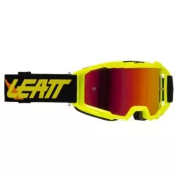 Веломаска Leatt Vizion 3.5 Iriz Lime Red 45%, 8025250150