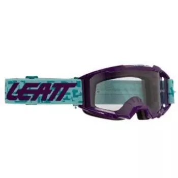 Веломаска Leatt Vizion 3.5 Purple Clear 90%, 8025250250