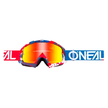 Веломаска O´Neal B-10 Pixel, Red/Blue - Radium, 6024-311O