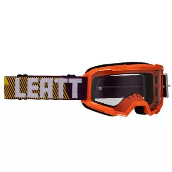 Веломаска подростковая Leatt Vizion 2.5s Orange Clear 90%, 8025250520