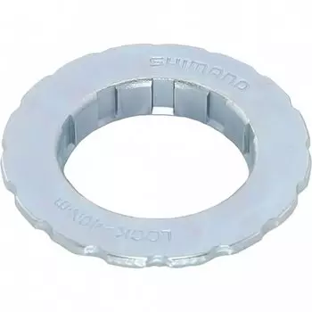 Кольцо стопорное SHIMANO Center Lock для Shimano RT10, серебристый, Y8PW98020