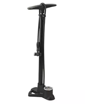 Велонасос AUTHOR AAP Air Turbo2 напольный, алюминий, с манометром, черный, 8-18151012