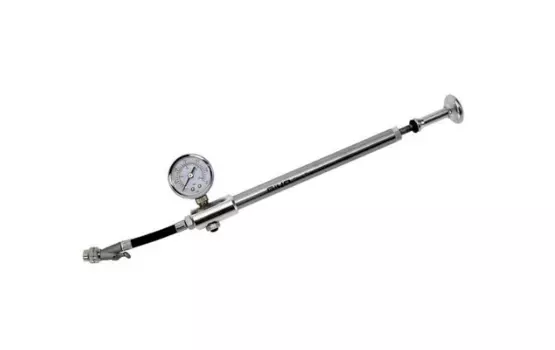 Велонасос GIYO, алюминиевый, ручной, с манометром, 470276