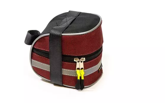 Велосумка TRIX под седло средняя, красный, вр064.013.1.0