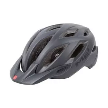 Велошлем Met Crossover, матовый черный 2022, 3HM109M0NO2