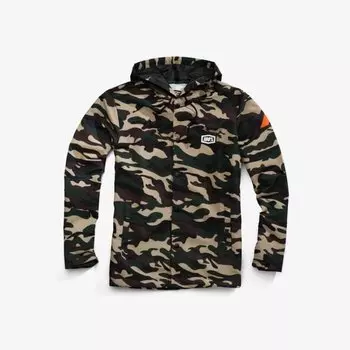 Куртка 100% Apache Hooded Snap Jacket Camo 2018