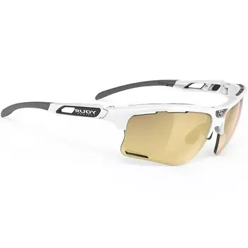 Велоочки Rudy Project, KEYBLADE White Gloss - MLS Gold, SP505769-0000