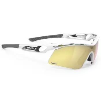 Велоочки Rudy Project, TRALYX+ SLIM White Gloss - Multilaser Gold, SP785769-0001